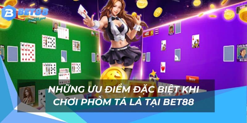 Trải nghiệm chơi bài phỏm cực hot tại Bet88